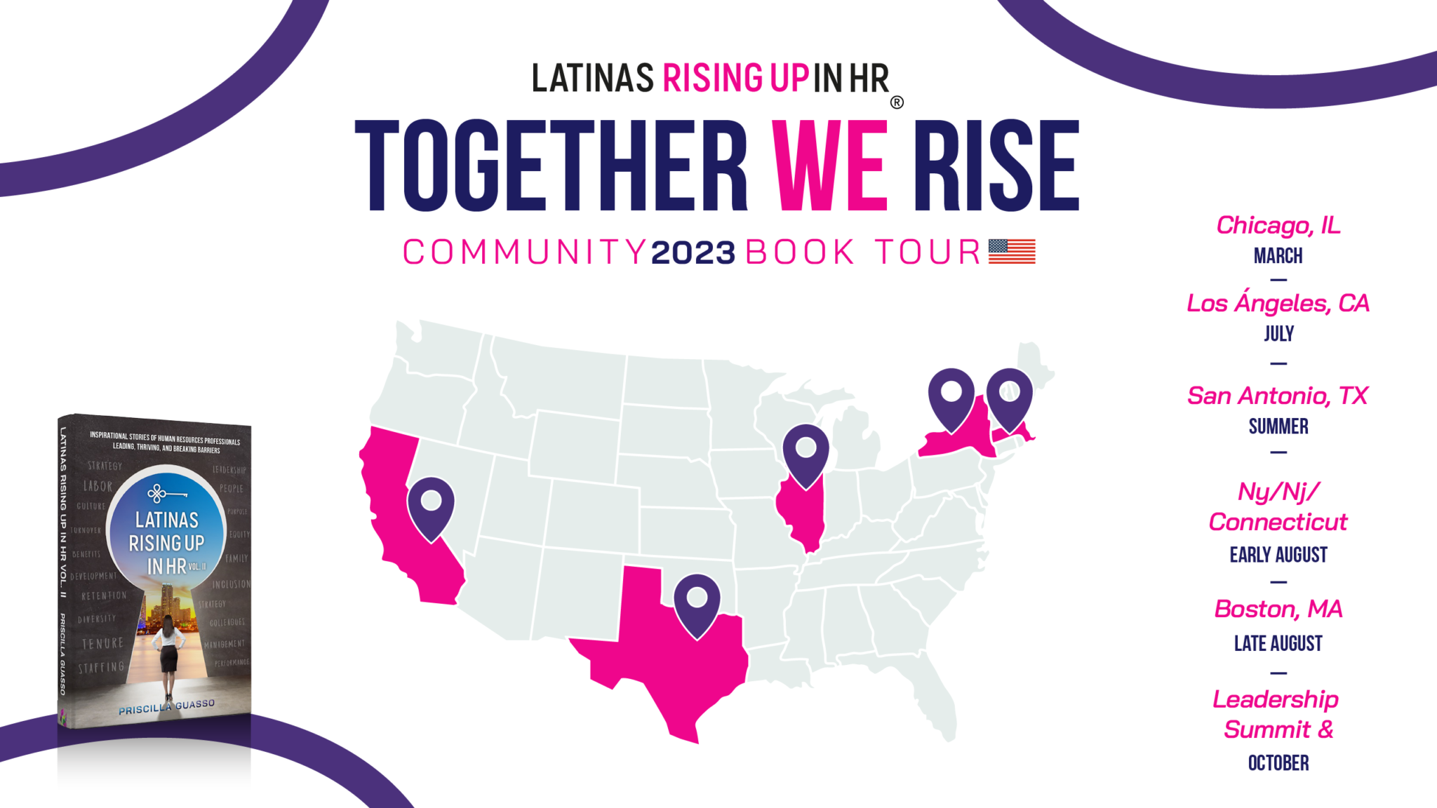 Together We Rise Community 2023 Book Tour Latinas Rising Up In HR